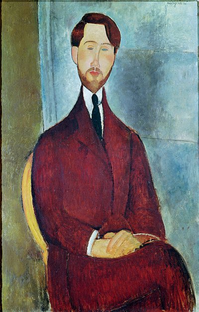 Leopold Zborowski by Amedeo Modigliani